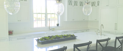 Refaced kitchen — paint-grade door fronts
