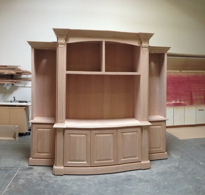 In-house wood door